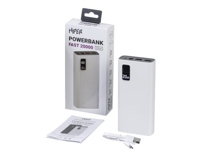 Портативный внешний аккумулятор «FAST», 20000 mAh — изображение 8