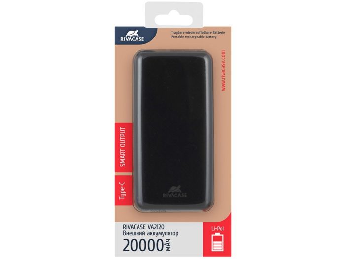 Внешний аккумулятор VA2120, 20000 mAh — изображение 14