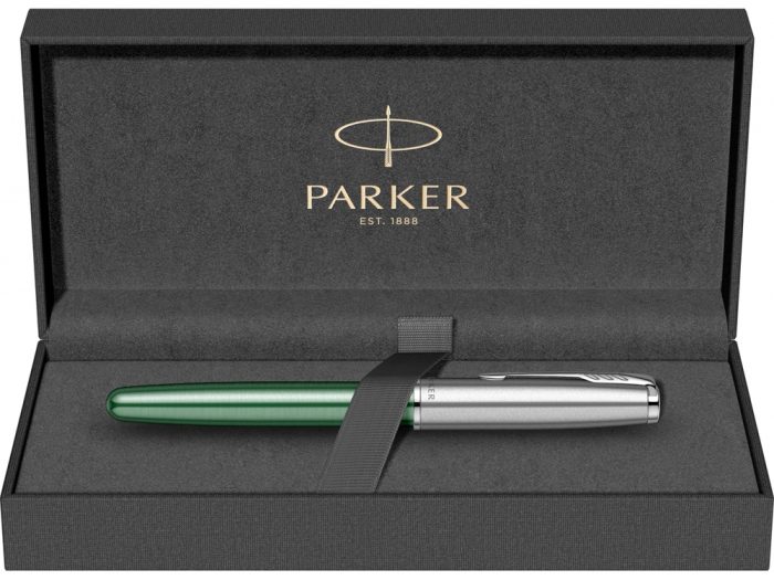 Ручка перьевая Parker «Sonnet Essentials Green SB Steel CT» — изображение 11