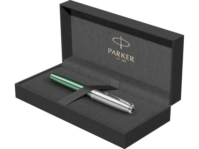 Ручка-роллер Parker «Sonnet Essentials Green SB Steel CT» — изображение 8