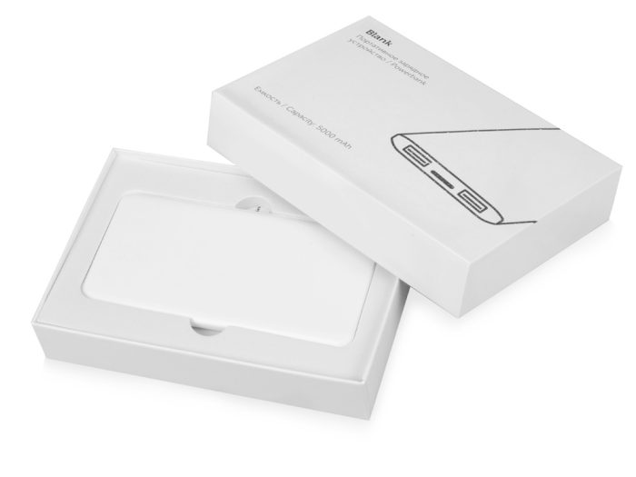 Внешний аккумулятор «Blank» с USB Type-C, 5000 mAh — изображение 9