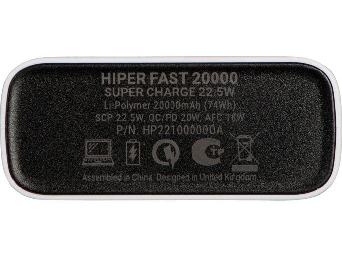 Портативный внешний аккумулятор «FAST», 20000 mAh — изображение 6