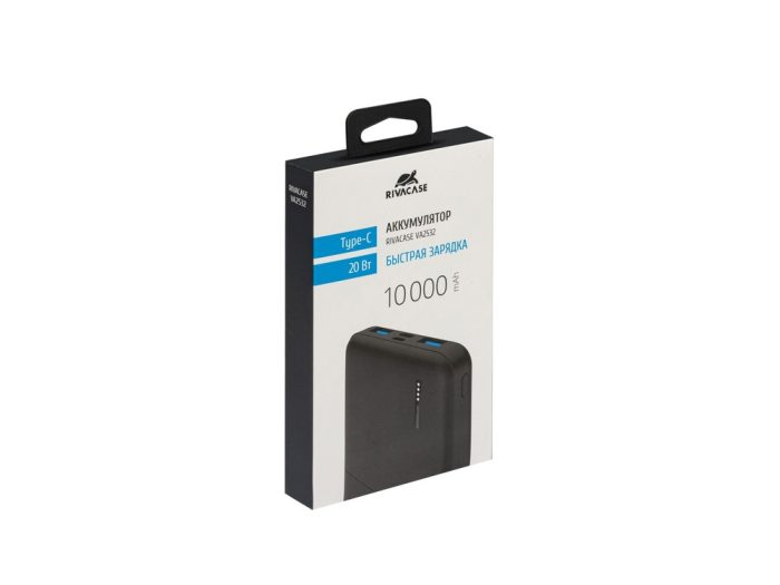 Внешний аккумулятор с быстрой зарядкой QC/PD VA2532, 10000 mAh — изображение 16