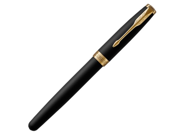 Ручка перьевая Parker «Sonnet Matt Black GT» — изображение 4