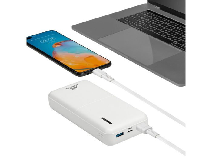 Внешний аккумулятор с дисплеем и быстрой зарядкой QC/PD VA2572, 20000 mAh — изображение 16