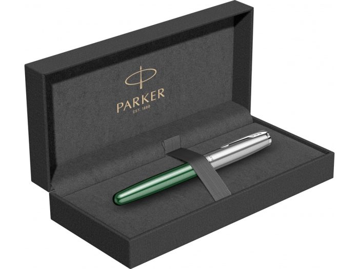 Ручка-роллер Parker «Sonnet Essentials Green SB Steel CT» — изображение 9