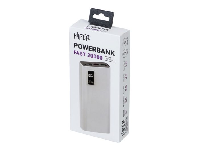 Портативный внешний аккумулятор «FAST», 20000 mAh — изображение 9