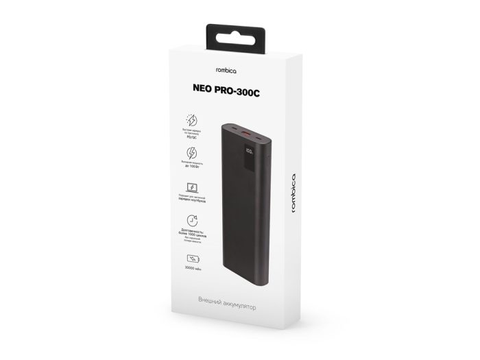 Внешний аккумулятор для ноутбуков «NEO PRO-300C», 30000 mAh — изображение 4