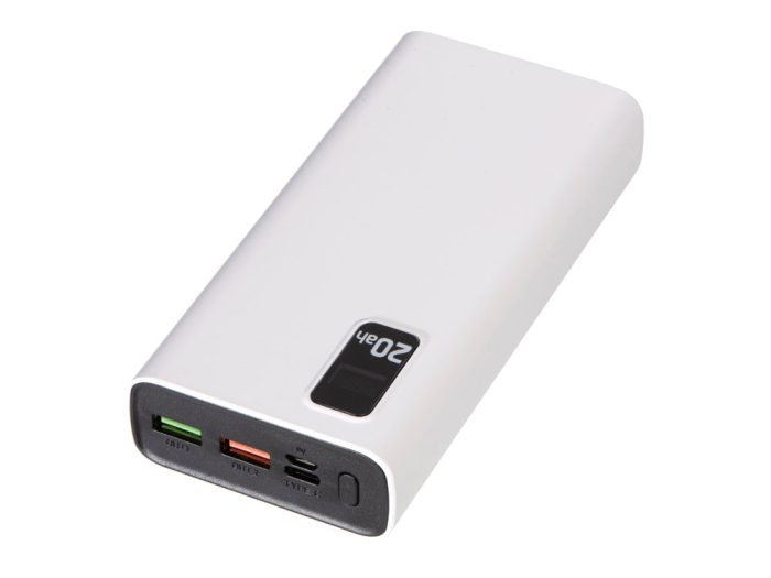 Портативный внешний аккумулятор «FAST», 20000 mAh — изображение 4