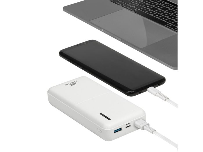 Внешний аккумулятор с дисплеем и быстрой зарядкой QC/PD VA2572, 20000 mAh — изображение 14