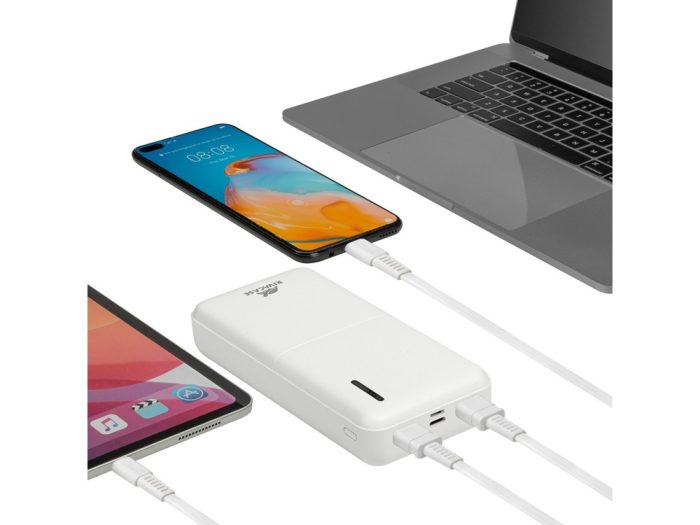 Внешний аккумулятор с дисплеем и быстрой зарядкой QC/PD VA2572, 20000 mAh — изображение 15