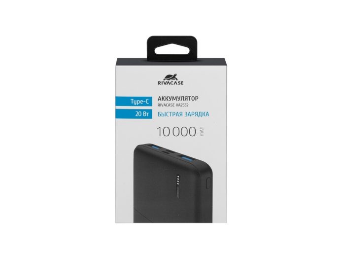 Внешний аккумулятор с быстрой зарядкой QC/PD VA2532, 10000 mAh — изображение 17