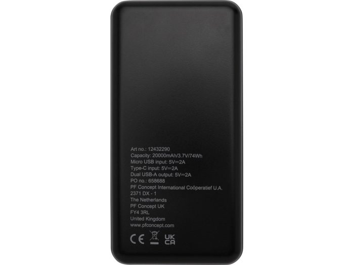 Портативное зарядное устройство «Loop», 20000 mAh — изображение 3