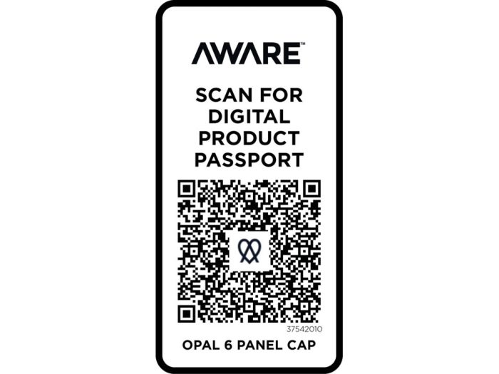Кепка из переработанных материалов «Opal» — изображение 4