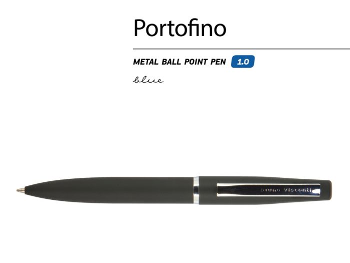 Ручка металлическая шариковая «Portofino» — изображение 2